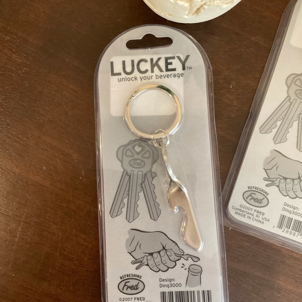 LUCKEY  Bottle Opener Keychain 🍺